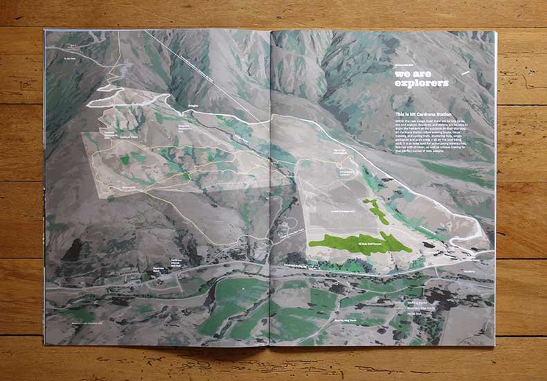 Mt Cardrona Station – Here on this hill publication – elevation map