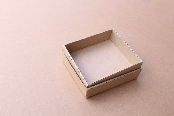Woodrow – box sitting in it's lid